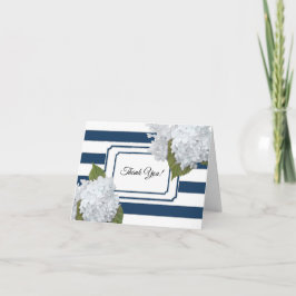 Der weiße Braut Hydrangea danken Ihnen,