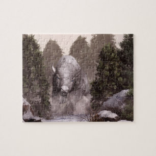 Der weiße Büffel Puzzle