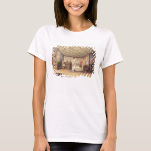 Der weiße Raum, Cotehele Haus, c.1830-40 (Farbe T-Shirt