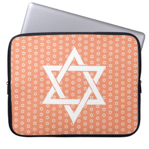 Der weiße Star von David Seamless Laptopschutzhülle