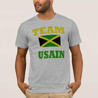 der weiße T - Shirt der usain Bolzen-Männer -