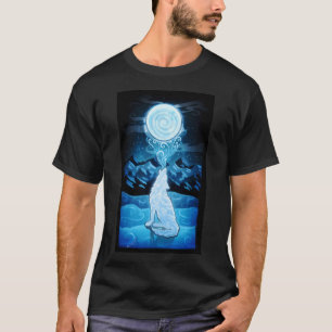 Der weiße Wolf geweckt T-Shirt