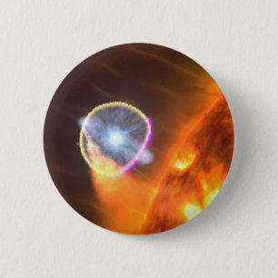 Der weiße Zwergstern in V407 Cygni Button