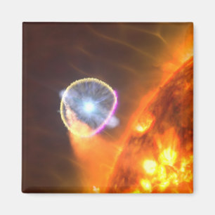 Der weiße Zwergstern in V407 Cygni Magnet