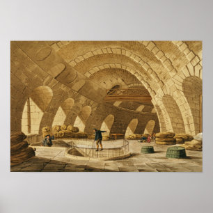 Der Weizenladen, die Rue de Viarmes Poster