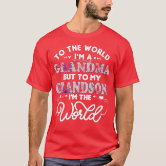 der Welt bist du Oma Geburtstag süße Sprüche T-Shirt