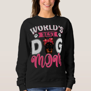 Der Welt-Tag der besten Doberman-Mama Sweatshirt