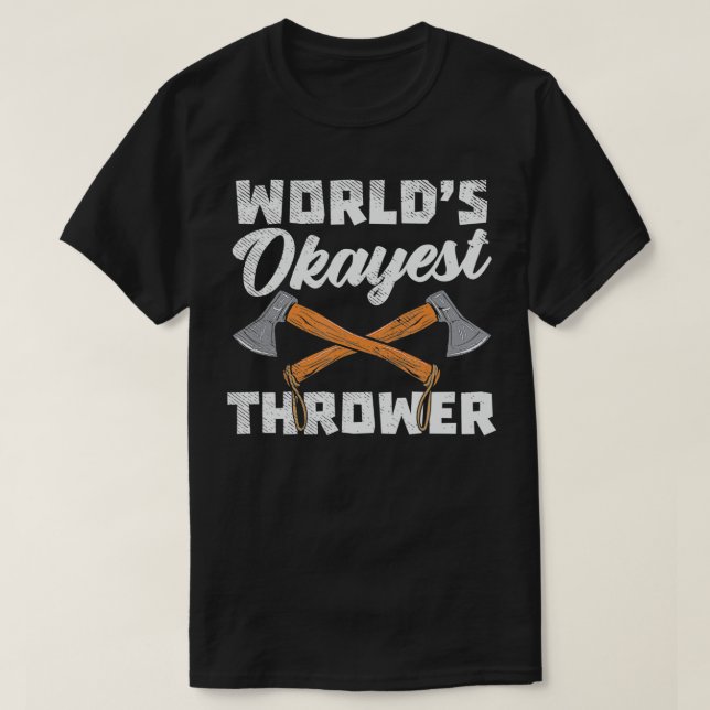 Der weltbeste Ae-Thrower T-Shirt (Design vorne)