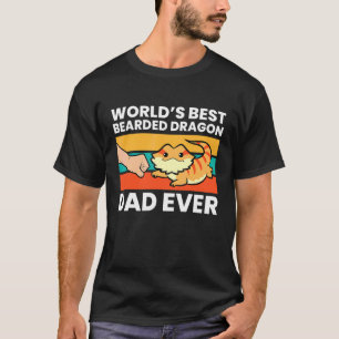 Der weltbeste bärtige Drachendrache-Vater aller Ze T-Shirt