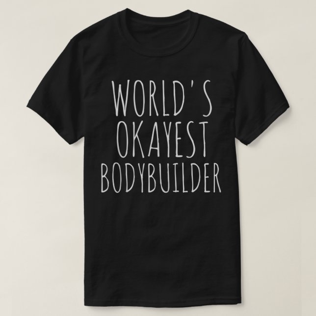 Der weltbeste Bodybuilder T-Shirt (Design vorne)