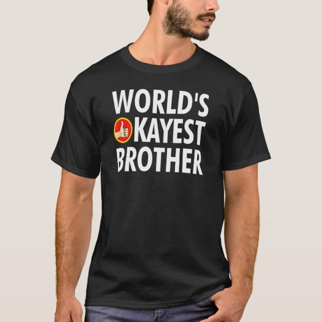 Der weltbeste Bruder T-Shirt (Vorderseite)
