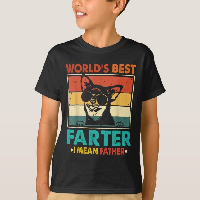 Der weltbeste Farter-I-Gemeine Vatertag T-Shirt (Vorderseite)
