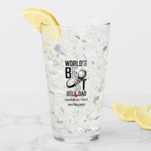 Der weltbeste Golf Vater - Funny & Thoughtful Gift Glas