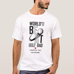 Der weltbeste Golf Vater - Funny & Thoughtful Gift T-Shirt