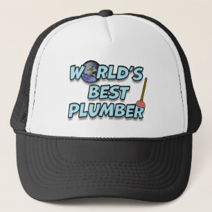 Der weltbeste Klempner-T - Shirt Truckerkappe