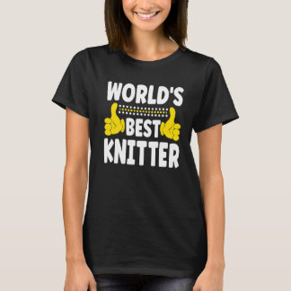 Der weltbeste Knitter-Beruf - Beruf Knitter T-Shirt