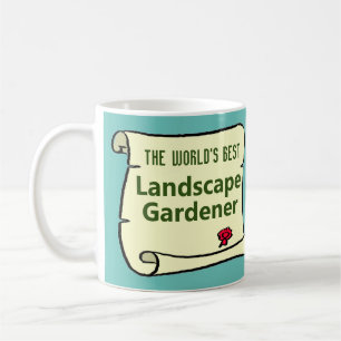 Der weltbeste Landschaftsgärtner. Kaffeetasse