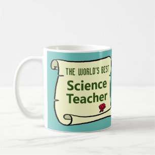 Der weltbeste Lehrer für Naturwissenschaften. Kaffeetasse