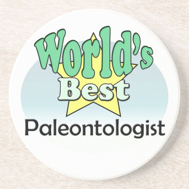 Der weltbeste Paläontologe Getränkeuntersetzer (Vorne)