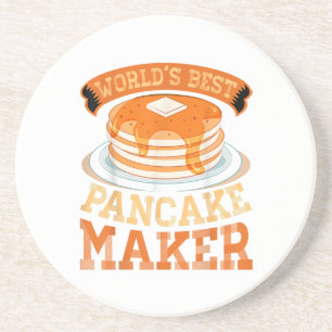 Der weltbeste Pancake Maker - Funny Pancake Maker Getränkeuntersetzer