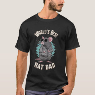 Der weltbeste Rat-Vater Funny Rodent Owner Lover T-Shirt