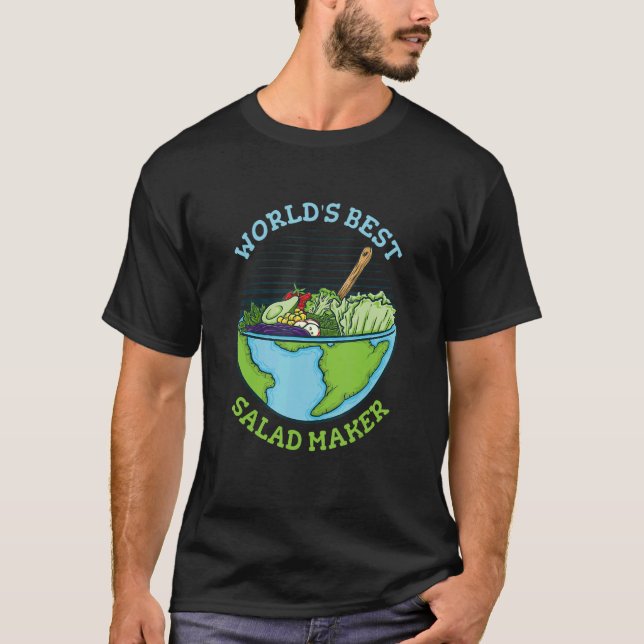 Der weltbeste Salat-Maker für Gemüse T-Shirt (Vorderseite)