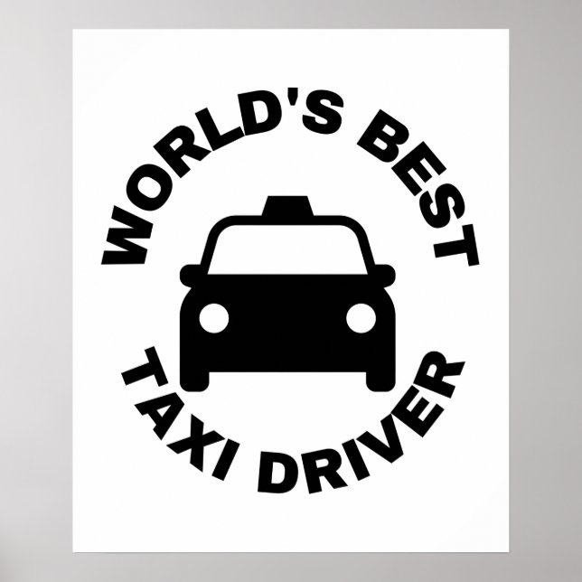 Der weltbeste Taxifahrer Poster (Vorne)