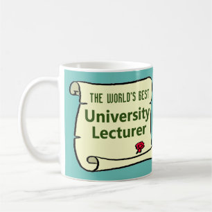 Der weltbeste Universitätsdozent. Kaffeetasse