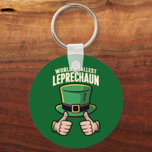 Der weltgrößte Leprechaun Funny Irish Spaß Schlüsselanhänger