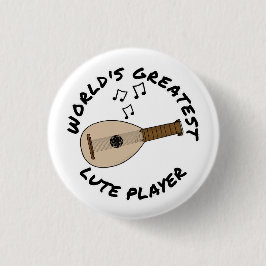 Der weltgrößte Lute-Player-Leutnist Funny Button
