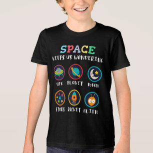 Der Weltraum lässt uns immer wieder staunen Tri-Blend Shirt