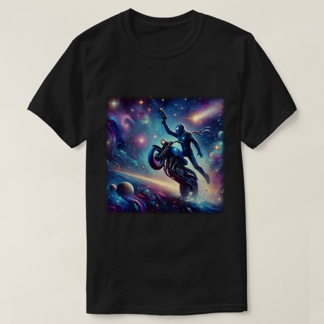 Der Weltraumfahrer 2001 T-Shirt (Design vorne)