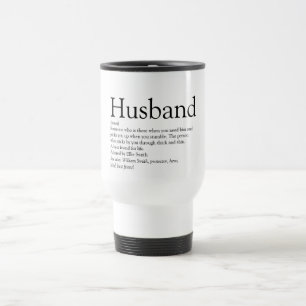 Der weltweit beste Husband Definition Fun Reisebecher