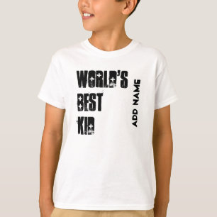 Der weltweit beste kid Individuelle Name Black and T-Shirt