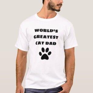 Der weltweit größte Cat-Vater für benutzerdefinier T-Shirt
