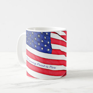 Der Wendepunkt ist jetzt Kaffeetasse