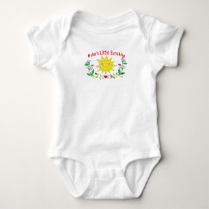 Der wenig Sonnenschein des Kuchens Baby Strampler