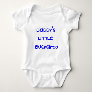 Der wenige Buckaroo des Vatis Baby Strampler
