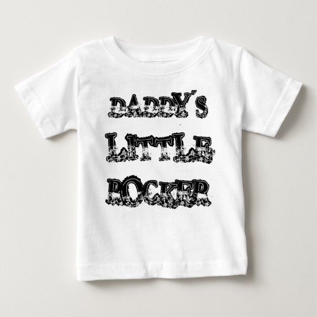 DER WENIGE ROCKER DES VATIS BABY T-SHIRT (Vorderseite)