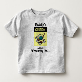 Der wenige ruinierende Ball des Vatis Kleinkind T-shirt