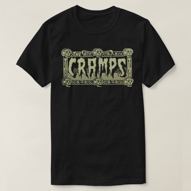 Der wesentliche T - Shirt der CRAMPS (Design vorne)