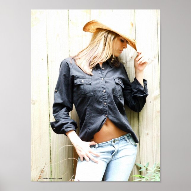 Der Western-Look - Maßgeschneidert - angepasst Poster (Vorne)