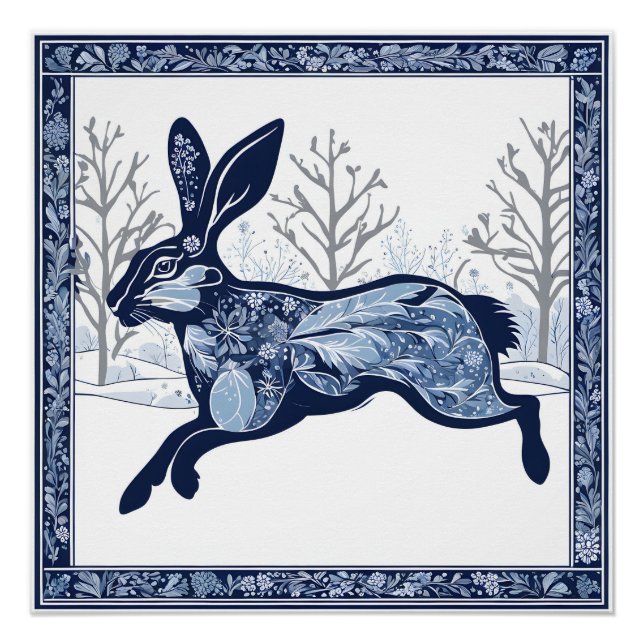 Der Whimsikale Ausflug des Hares Winters Poster (Vorderseite)