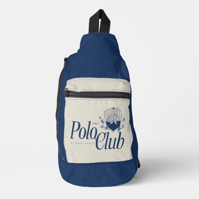 Der White Lotus Polo Club Crossbody Bag (Vorderseite)
