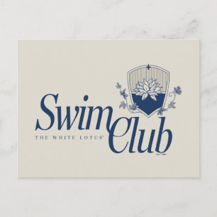 Der White Lotus Swim Club Postkarte