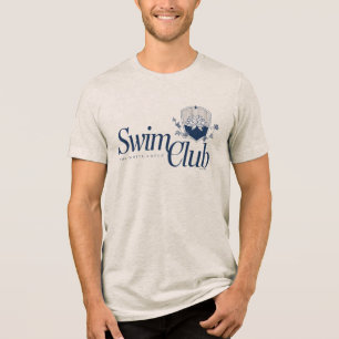 Der White Lotus Swim Club Tri-Blend Shirt