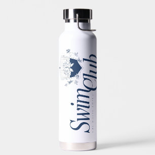 Der White Lotus Swim Club Trinkflasche