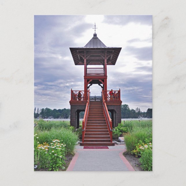 Der Whitney Tower Postkarte (Vorderseite)