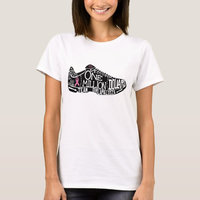 Der Wicking T (Läufe der Frauen klein! Lesen Sie T-Shirt (Vorderseite)