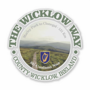 Der Wicklow-Weg Aufkleber
